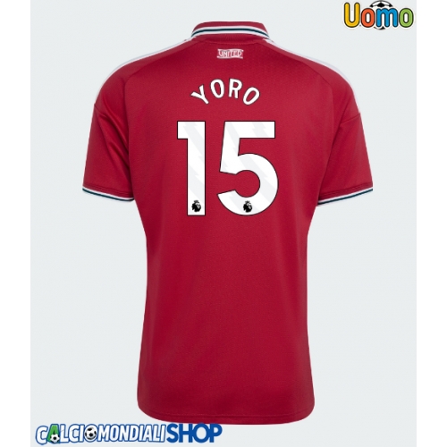 Maglie da calcio Manchester United Leny Yoro #15 Prima Maglia 2026-27 Manica Corta